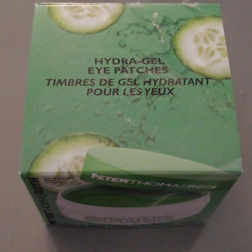 Peter Roth Thomas cucumber de tox patches for the eye new unopened box
